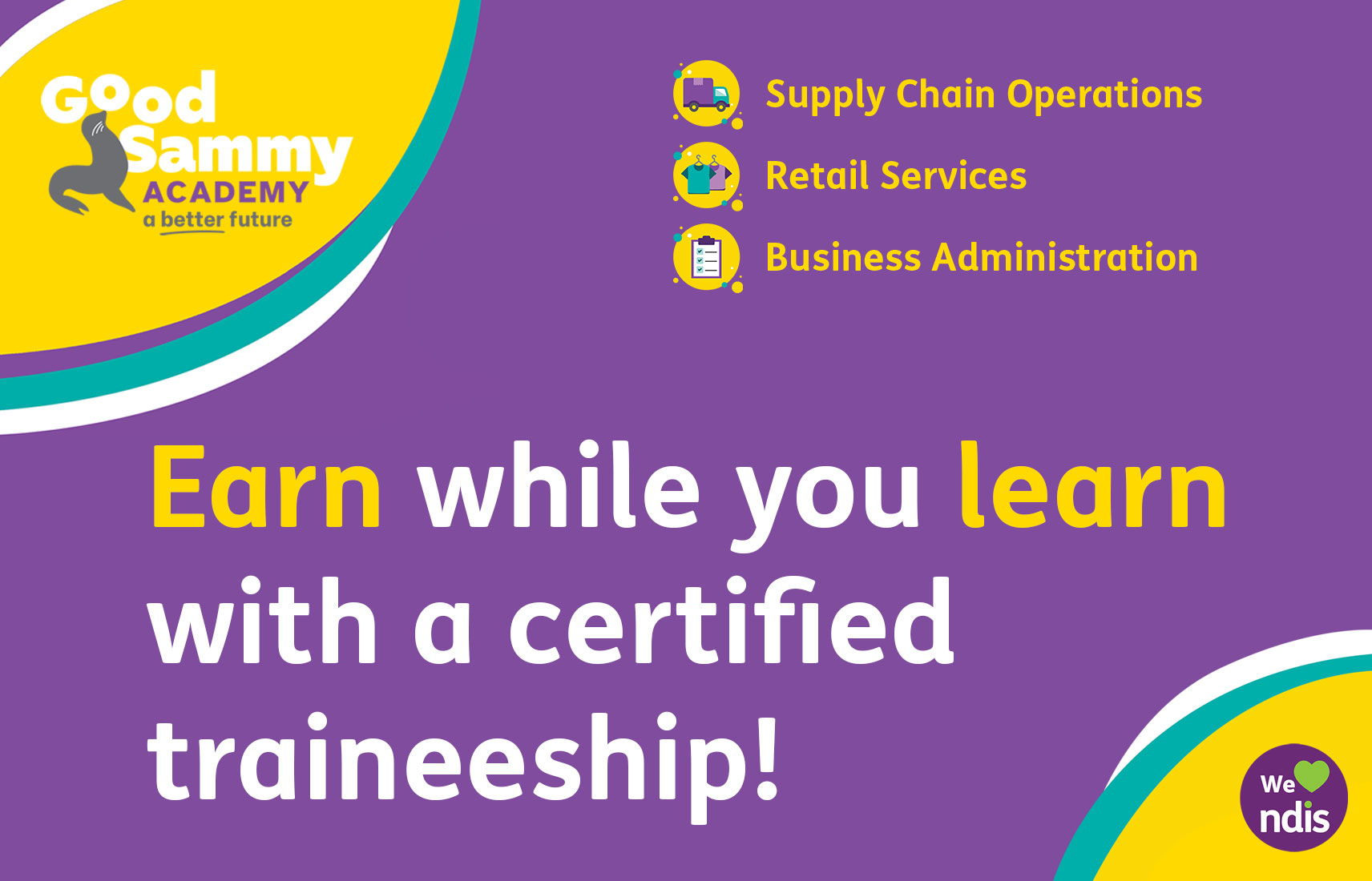 Earn while you learn with a certified traineeship