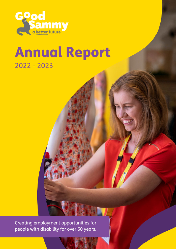 Cover page of 2022-23 annual report
