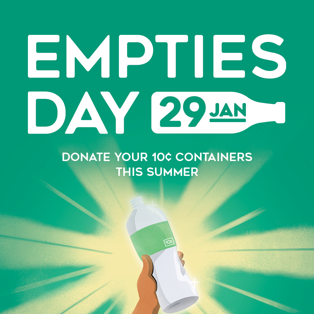 Empties Day Promotional Graphic
