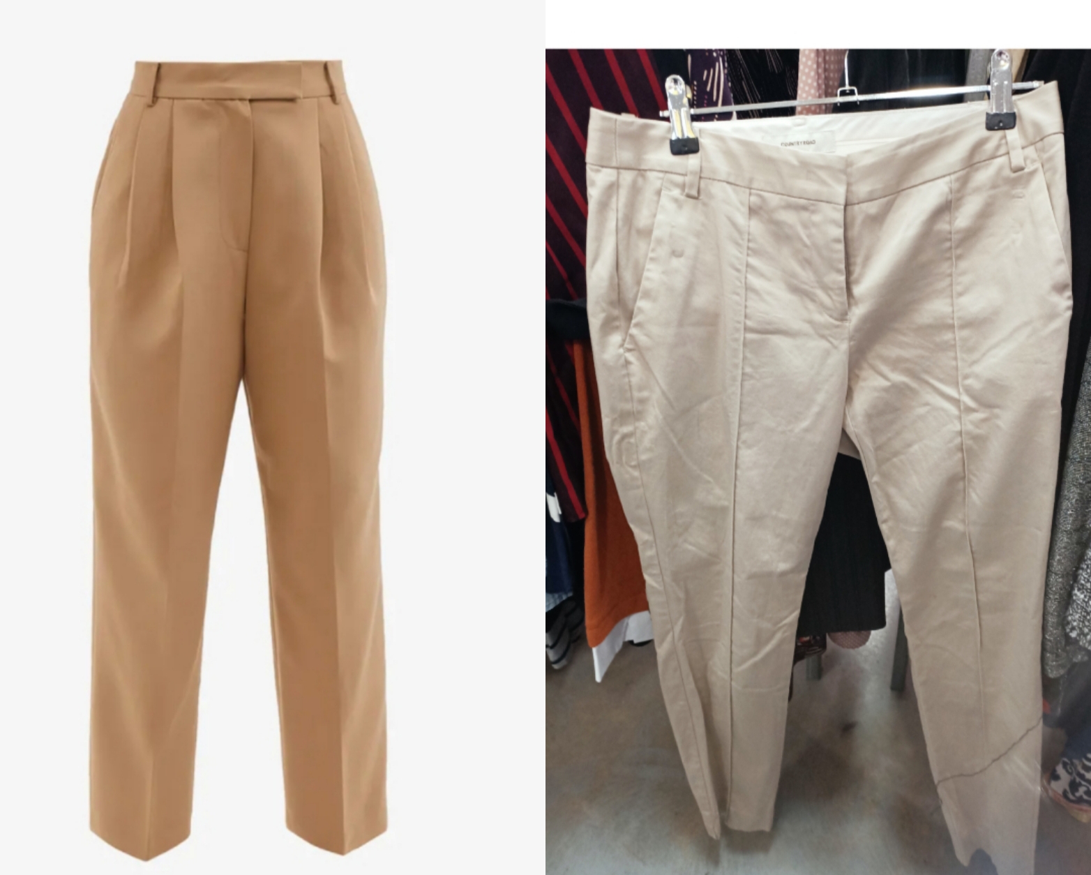 The tailored trousers