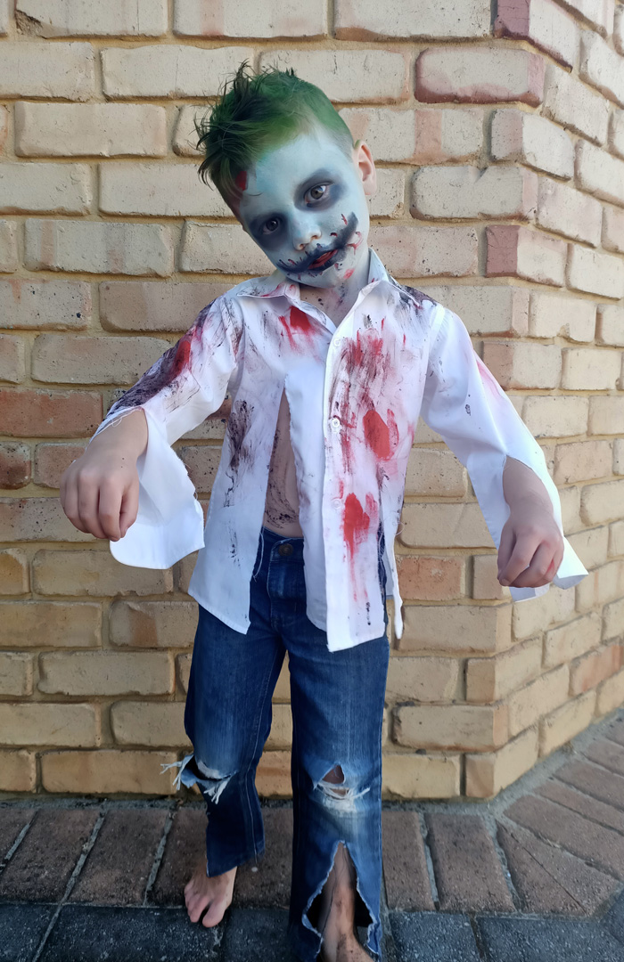 Zombie costume - masculine