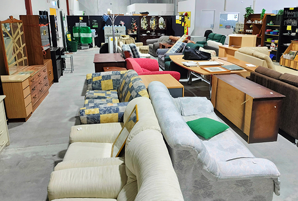 Furniture on display at Good Sammy Wanneroo