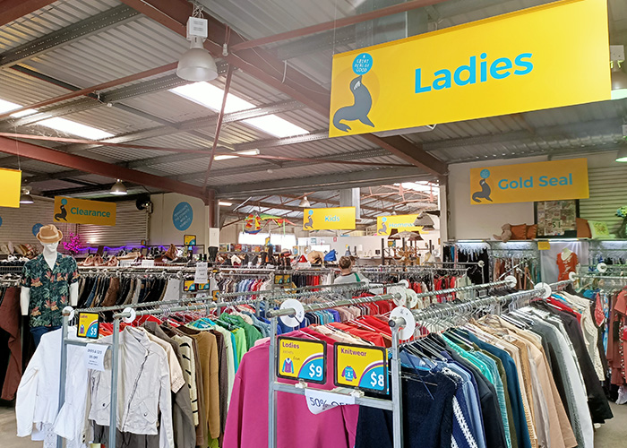 Inside of Bunbury Good Sammy store
