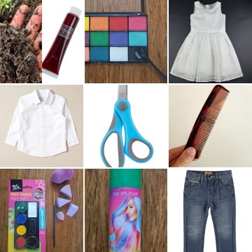 Photos of Zombie Costume item list (above)