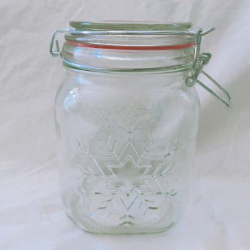 Thrifted mason jar