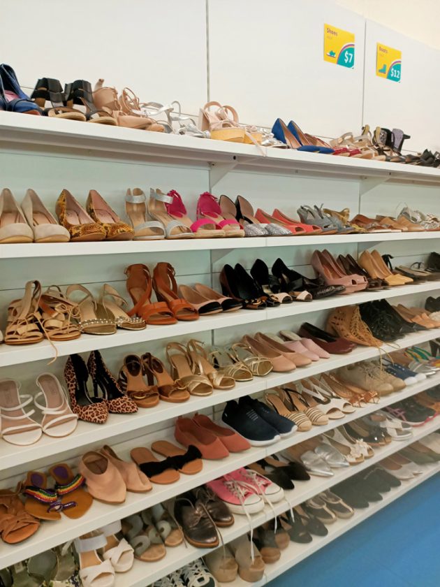 Shoe rack Albany Good Sammy Op shop blog