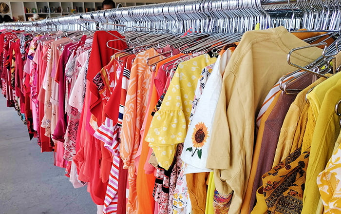 Autumn tones rack Balcatta Good Sammy