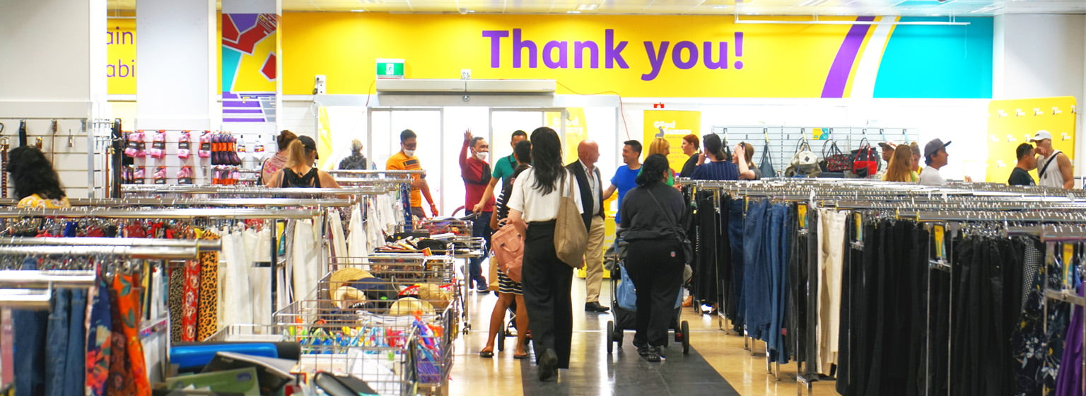 Inside of Fremantle store