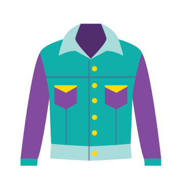 Cartoon of jacket