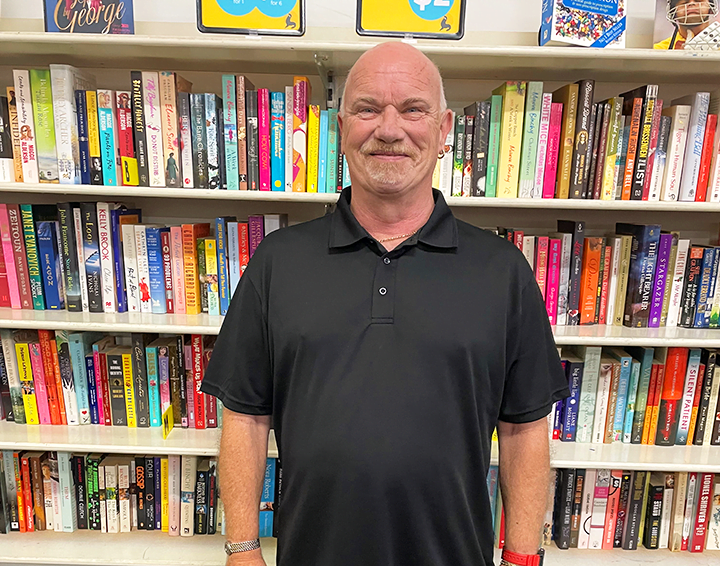 Steve volunteer of the month