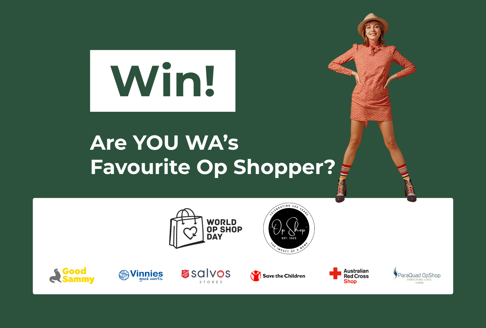 Win! Are YOU WA's Favourite Op Shopper?